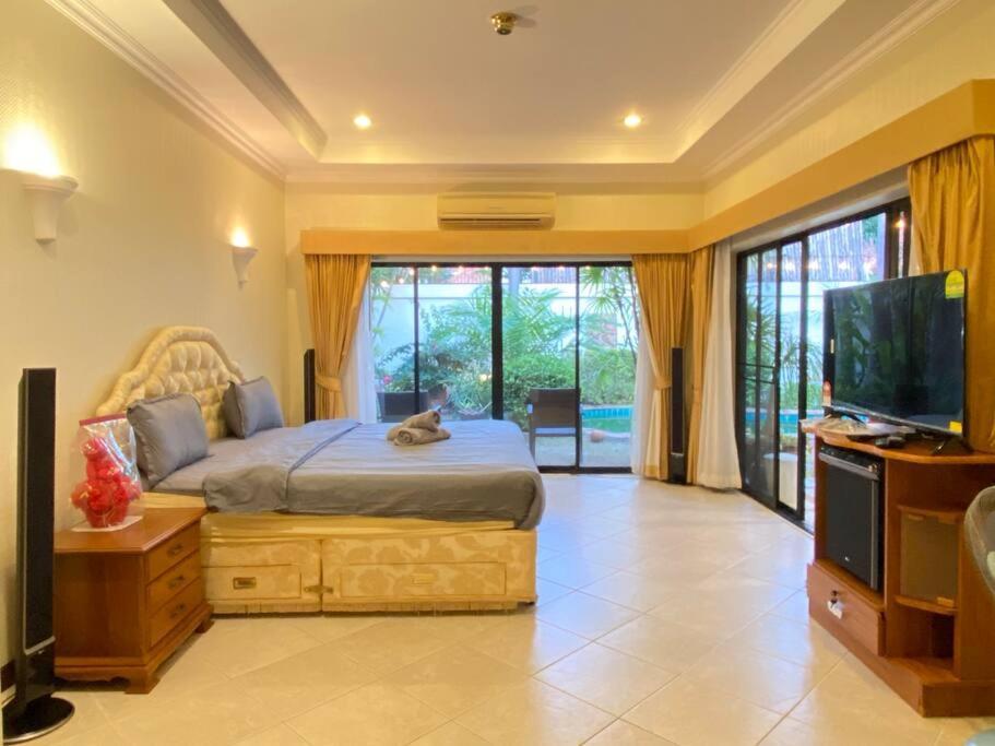 Beach 50M,Near Walking St,3+2Br Villa Pattaya Exterior photo